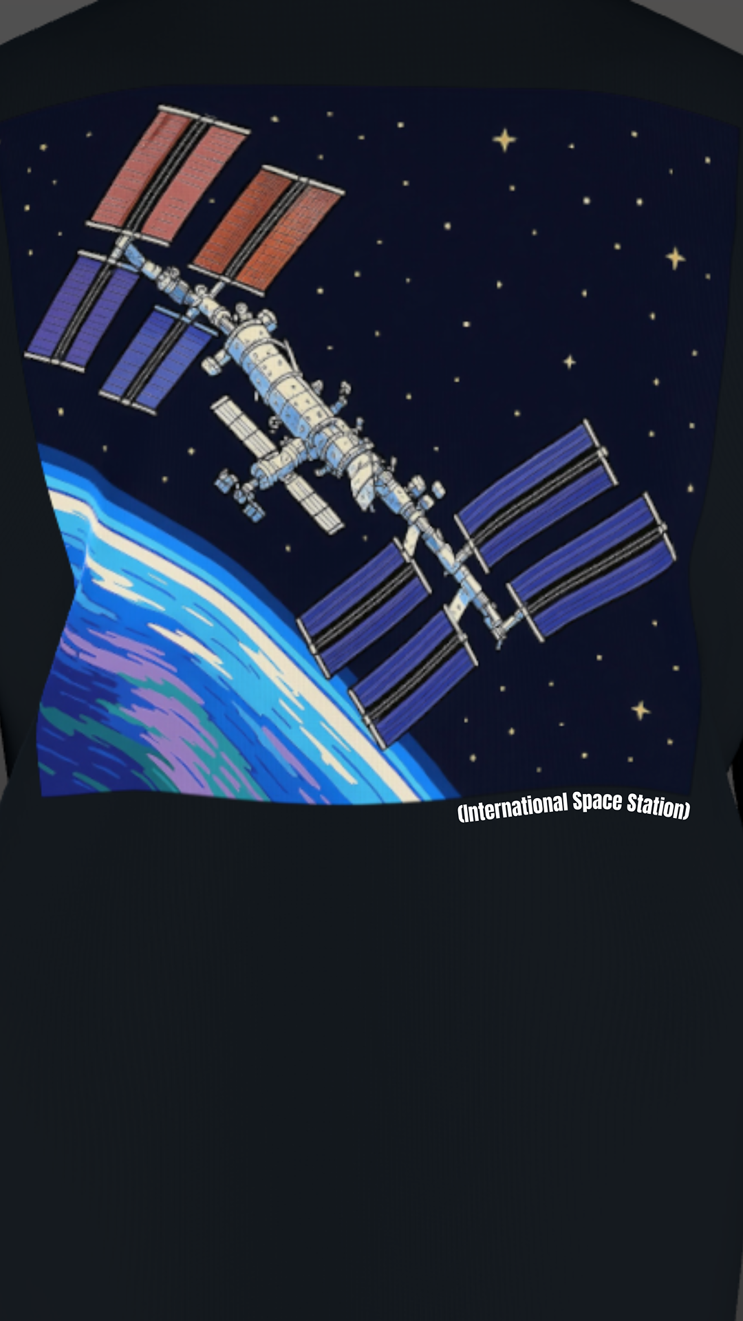 International Space Station (ISS)  Preta